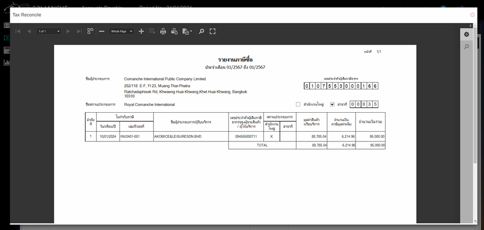 Back Office System (BOS)