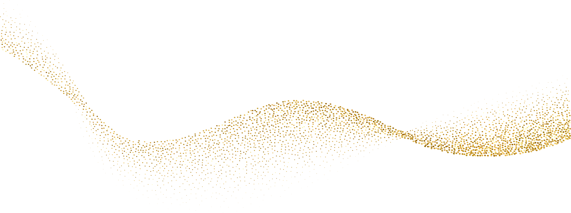 Gold Glittering Wave